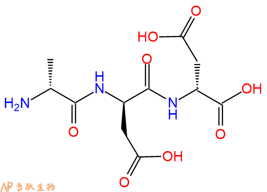 专肽生物产品H2N-DAla-DAsp-DAsp-COOH