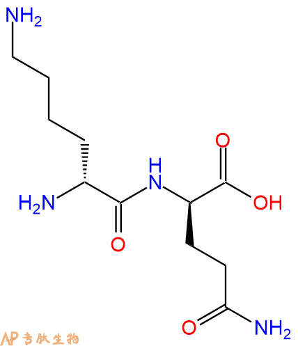 专肽生物产品H2N-DLys-DGln-COOH