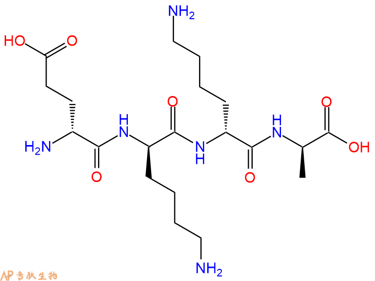 专肽生物产品H2N-DGlu-DLys-DLys-DAla-COOH