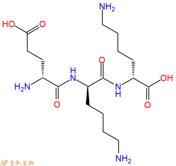 专肽生物产品H2N-DGlu-DLys-DLys-COOH