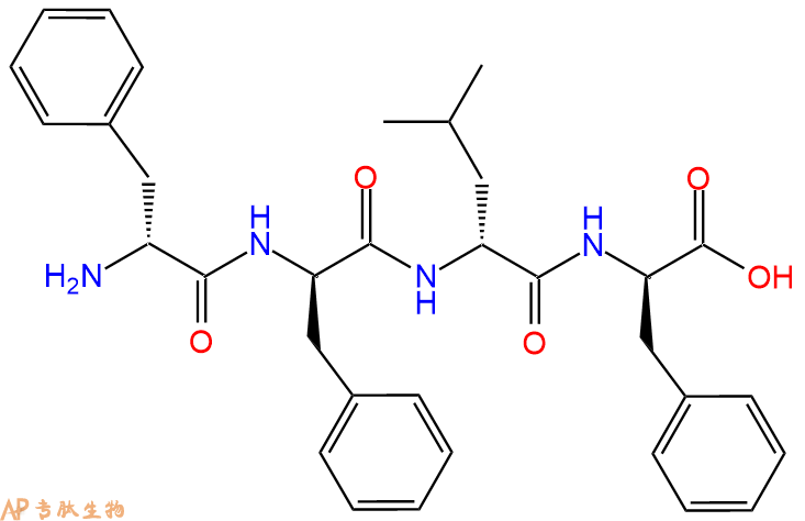 专肽生物产品H2N-DPhe-DPhe-DLeu-DPhe-COOH