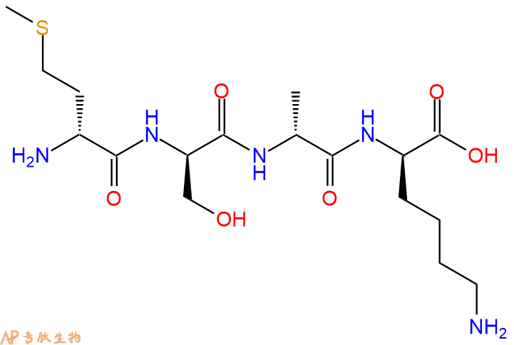 专肽生物产品H2N-DMet-DSer-DAla-DLys-COOH