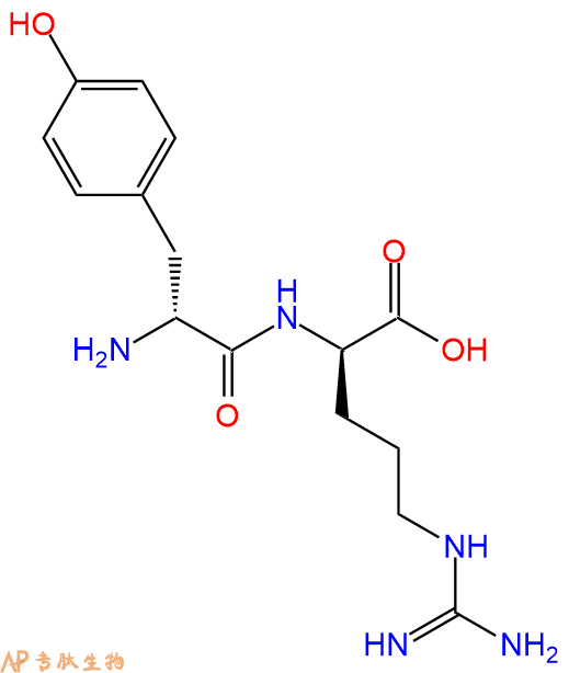 专肽生物产品H2N-DTyr-DArg-COOH