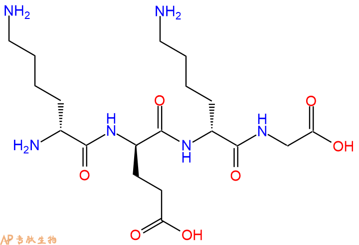 专肽生物产品H2N-DLys-DGlu-DLys-Gly-COOH