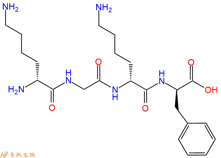 专肽生物产品H2N-DLys-Gly-DLys-DPhe-COOH