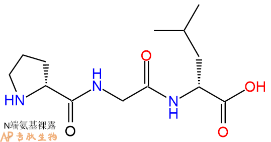专肽生物产品H2N-DPro-Gly-DLeu-COOH
