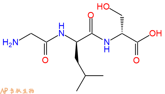 专肽生物产品H2N-Gly-DLeu-DSer-COOH