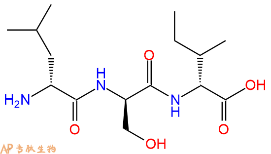 专肽生物产品H2N-DLeu-DSer-DIle-COOH