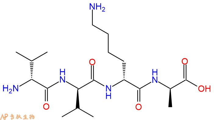 专肽生物产品H2N-DVal-DVal-DLys-DAla-COOH