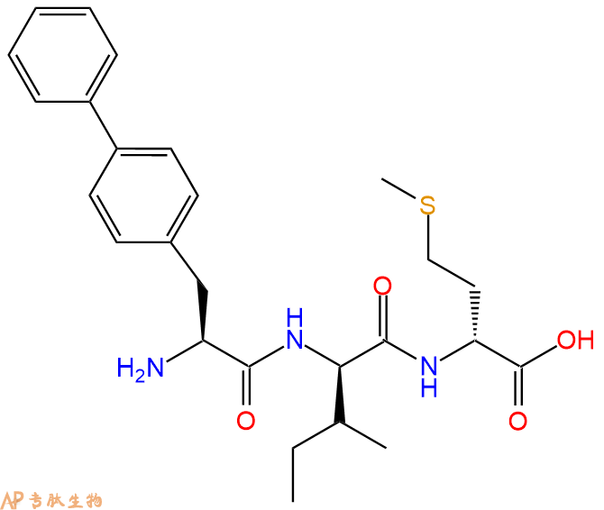 专肽生物产品H2N-Bip-DIle-DMet-COOH