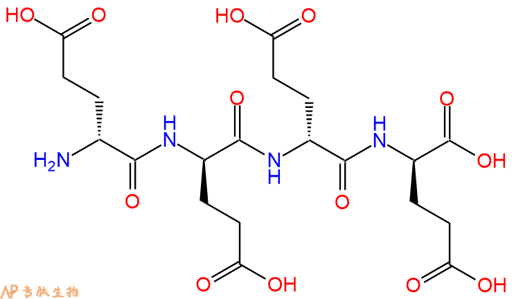 专肽生物产品H2N-DGlu-DGlu-DGlu-DGlu-COOH