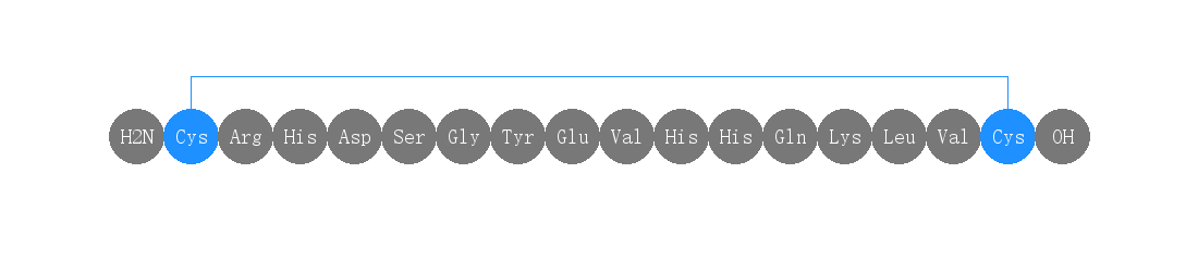 专肽生物产品H2N-Cys-Arg-His-Asp-Ser-Gly-Tyr-Glu-Val-His-His-Gl