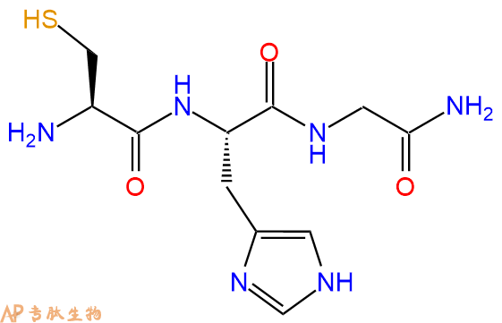 专肽生物产品H2N-Cys-His-Gly-NH2
