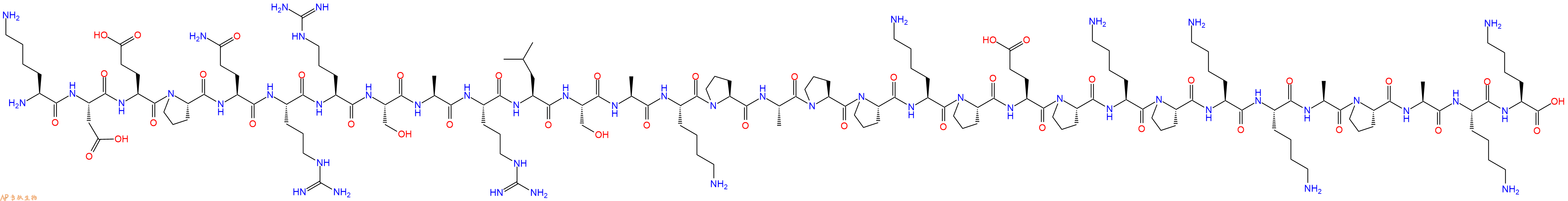 专肽生物产品核仁素靶向肽：KK-31