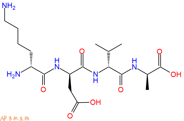 专肽生物产品H2N-DLys-DAsp-DVal-DAla-COOH
