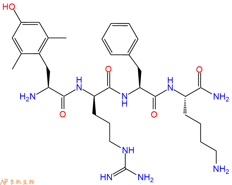专肽生物产品线粒体靶向抗氧化剂SS-02：Dmt-D-Arg-Phe-Lys-NH2