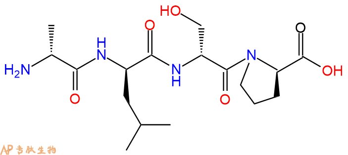 专肽生物产品H2N-DAla-DLeu-DSer-DPro-COOH