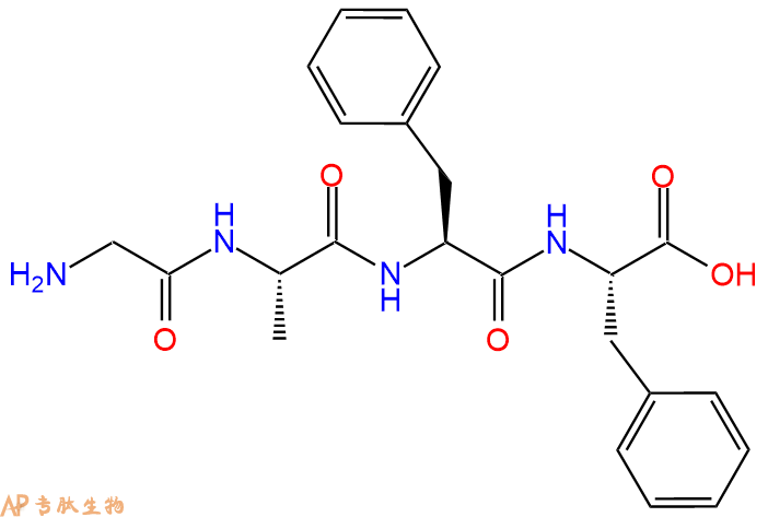 专肽生物产品H2N-Gly-Ala-Phe-Phe-COOH