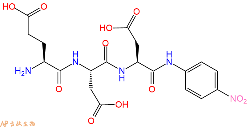 专肽生物产品H2N-Glu-Asp-Asp-pNA