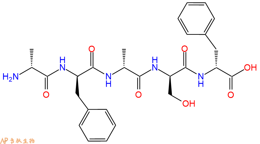 专肽生物产品H2N-DAla-DPhe-DAla-DSer-DPhe-COOH