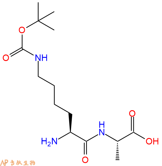 专肽生物产品H2N-Lys(Boc)-Ala-COOH