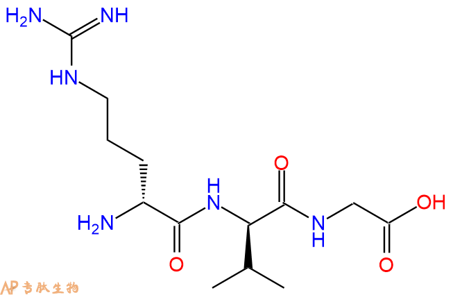 专肽生物产品H2N-DArg-DVal-Gly-COOH