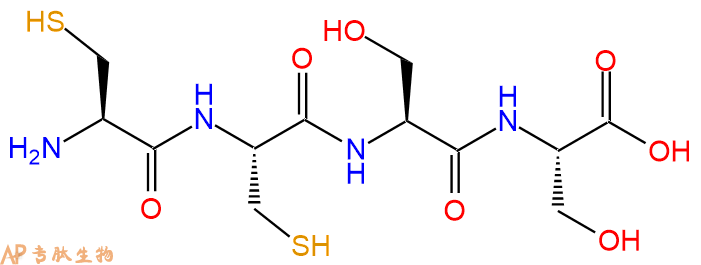 专肽生物产品H2N-Cys-Cys-Ser-Ser-COOH