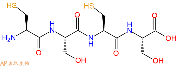 专肽生物产品H2N-Cys-Ser-Cys-Ser-COOH