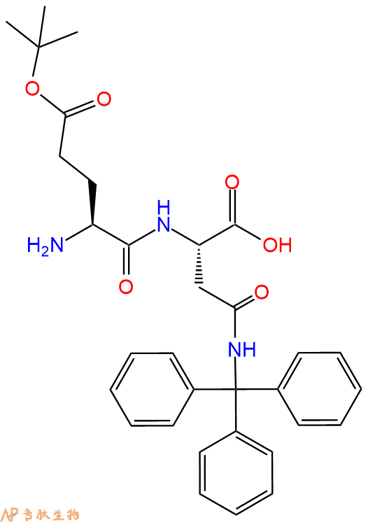 专肽生物产品H2N-Glu(OtBu)-Asn(Trt)-COOH