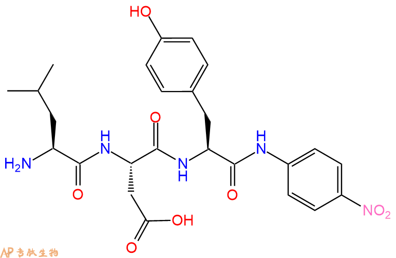 专肽生物产品H2N-Leu-Asp-Tyr-pNA