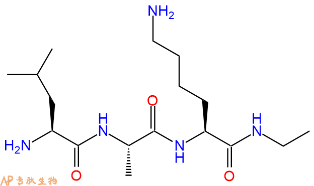 专肽生物产品H2N-Leu-Ala-Lys-NHEt
