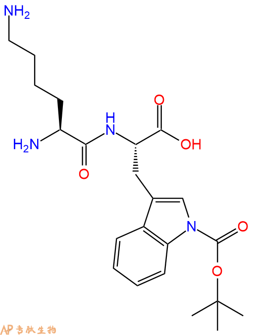 专肽生物产品H2N-Lys-Trp(Boc)-COOH