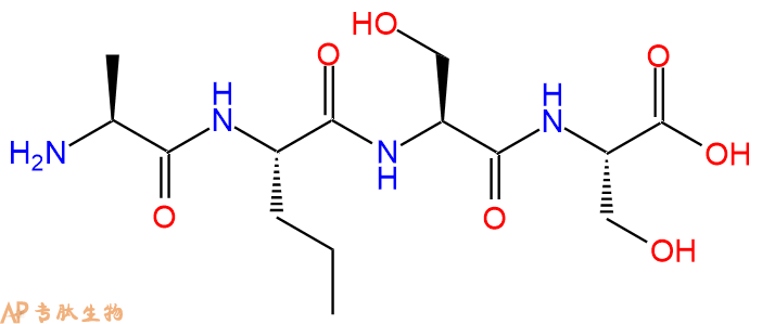 专肽生物产品H2N-Ala-Nva-Ser-Ser-COOH