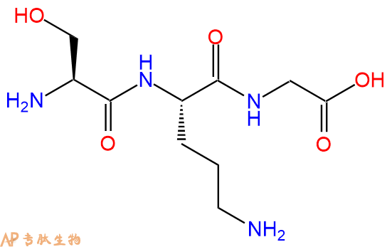 专肽生物产品H2N-Ser-Orn-Gly-COOH