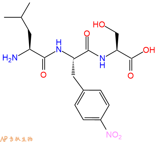 专肽生物产品H2N-Leu-Phe(4NO2)-Ser-COOH