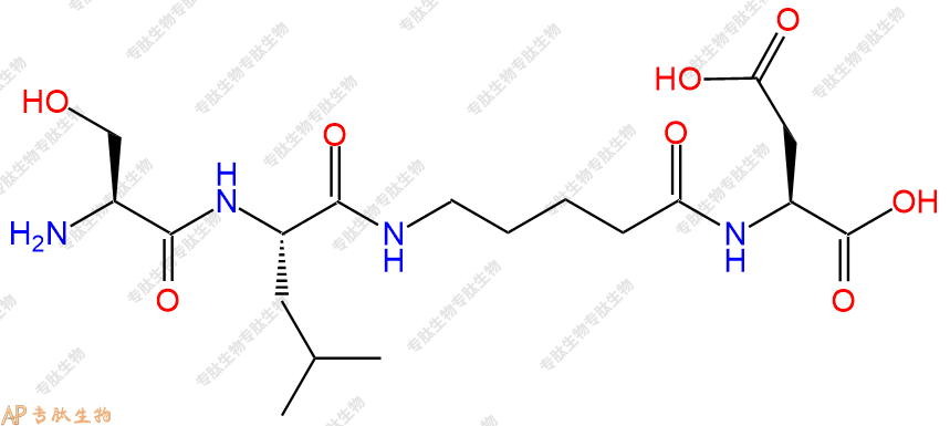 专肽生物产品H2N-Ser-Leu-Ava-Asp-COOH