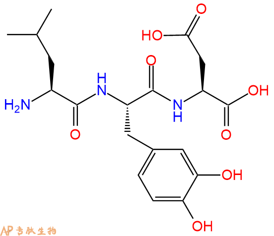 专肽生物产品H2N-Leu-DOPA-Asp-COOH