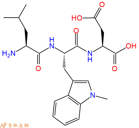 专肽生物产品H2N-Leu-Trp(Me)-Asp-COOH