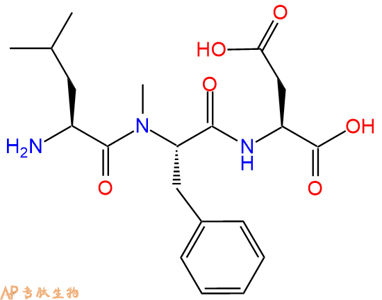 专肽生物产品H2N-Leu-(NMe)Phe-Asp-COOH