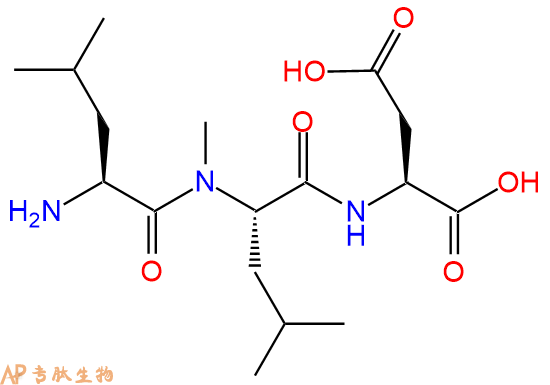 专肽生物产品H2N-Leu-(NMe)Leu-Asp-COOH