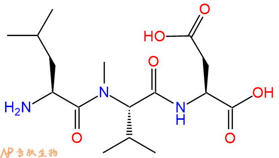 专肽生物产品H2N-Leu-(NMe)Val-Asp-COOH