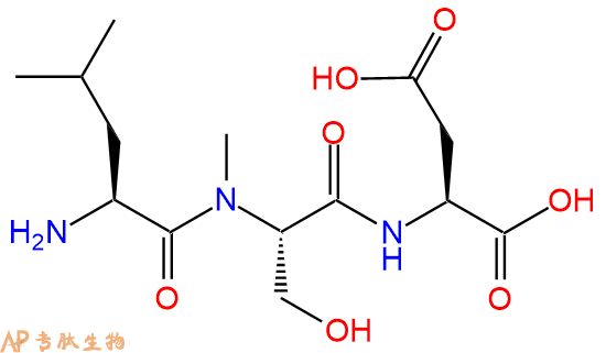 专肽生物产品H2N-Leu-(NMe)Ser-Asp-COOH