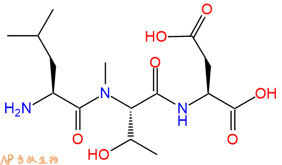 专肽生物产品H2N-Leu-(NMe)Thr-Asp-COOH