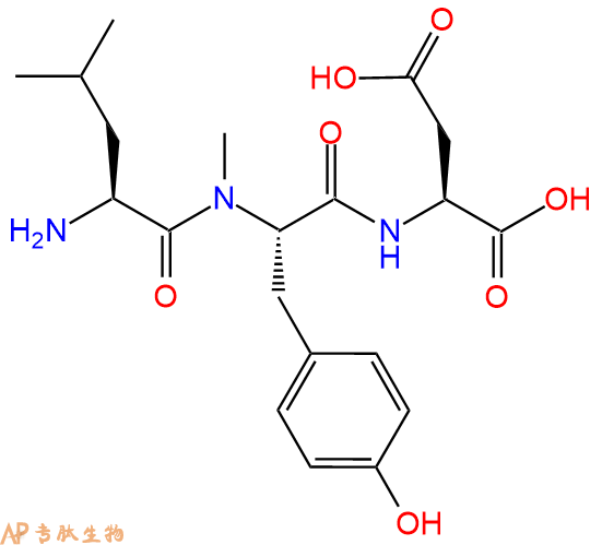 专肽生物产品H2N-Leu-(NMe)Tyr-Asp-COOH