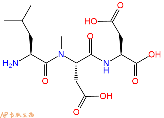 专肽生物产品H2N-Leu-(NMe)Asp-Asp-COOH