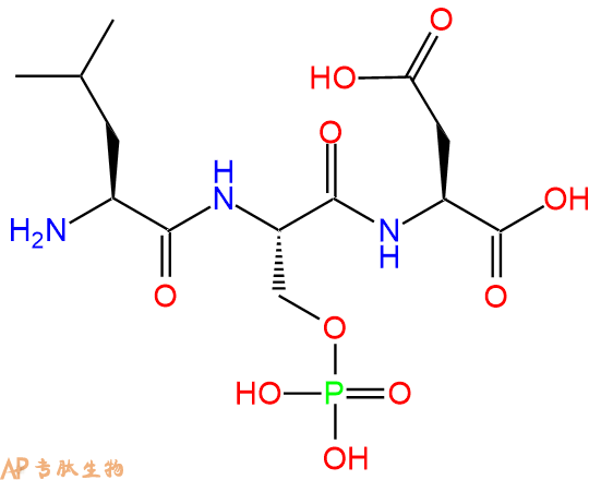 专肽生物产品H2N-Leu-Ser(PO3H2)-Asp-COOH