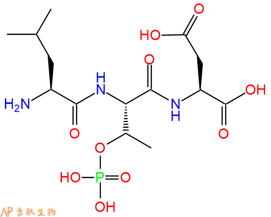 专肽生物产品H2N-Leu-pThr-Asp-COOH