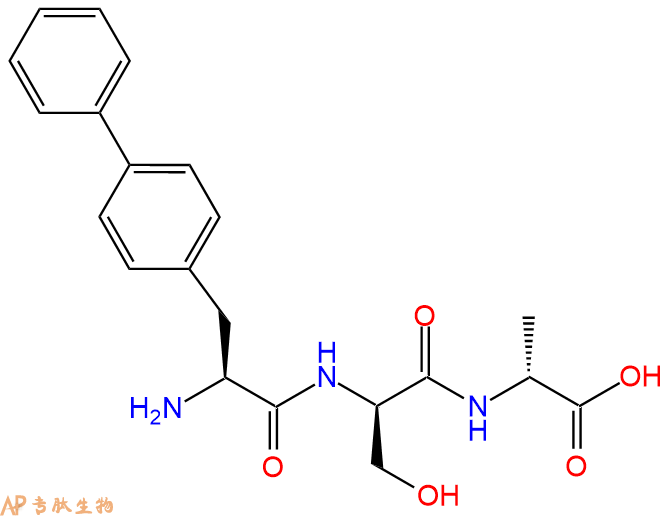专肽生物产品H2N-Bip-DSer-DAla-COOH