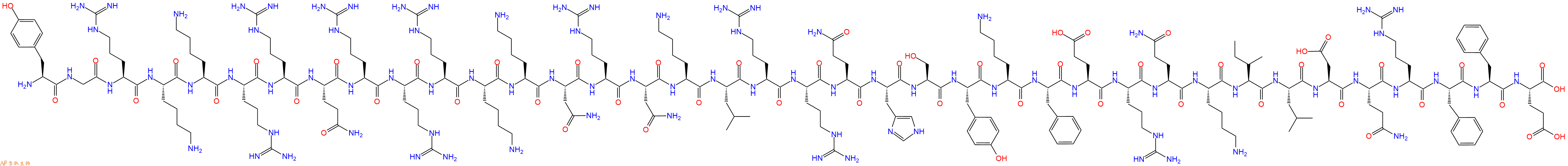 专肽生物产品膜渗透性的DAPK1靶向肽：TAT-GluN2BCTM