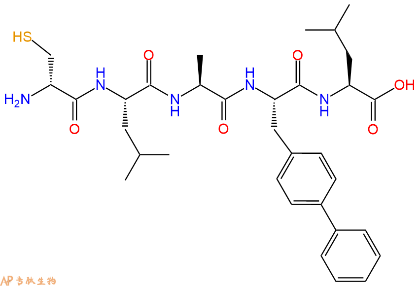 专肽生物产品H2N-DCys-Leu-Ala-Bip-Leu-COOH